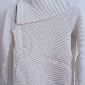 Talbots Cream Cowl Neck Sweater